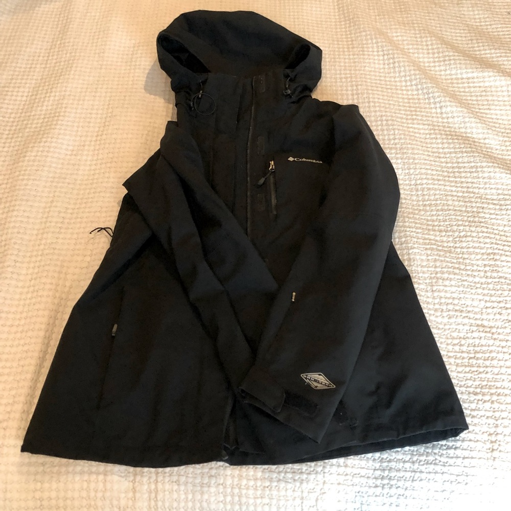 Columbia Interchange 3-in-1 Jacket - Black, Medium